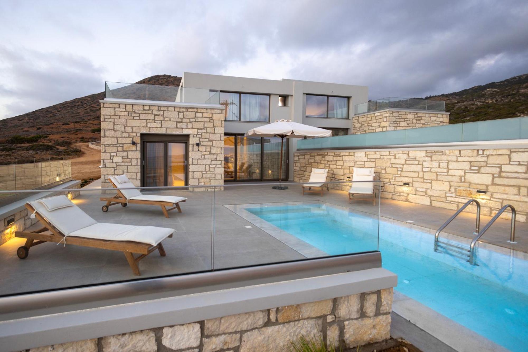 Anemelia Villas Kárpathos Eksteriør billede