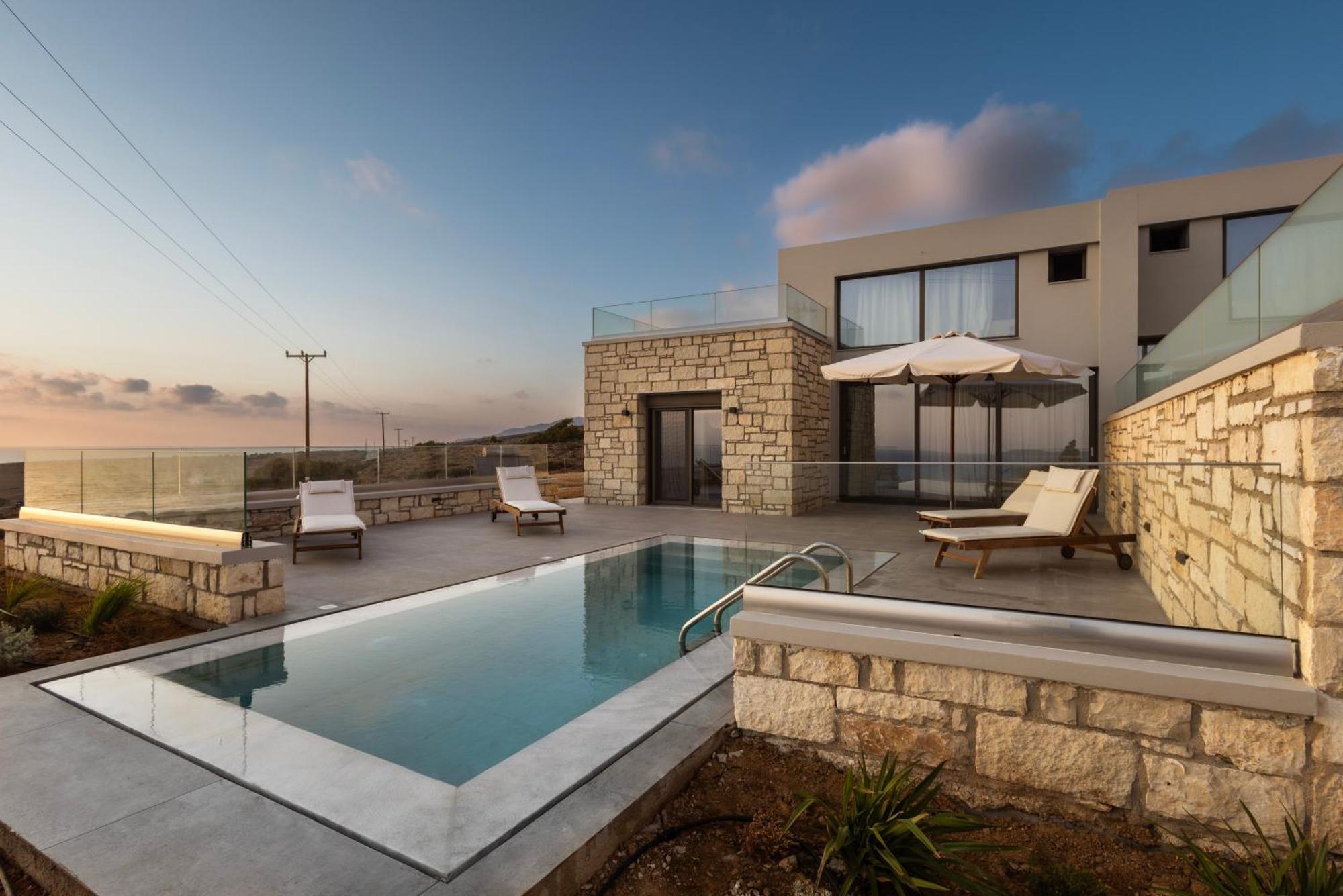 Anemelia Villas Kárpathos Eksteriør billede